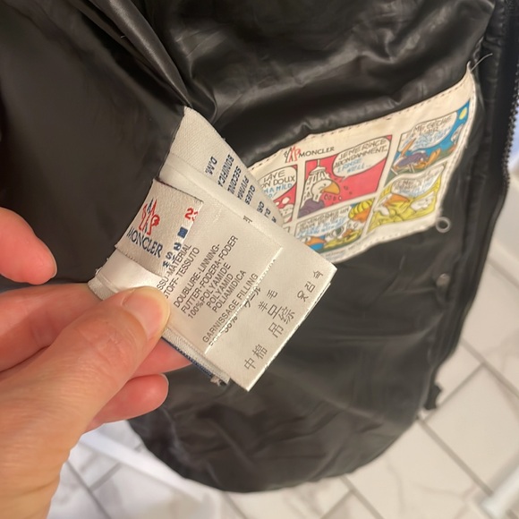 Winter Black Jacket Real Fur Size 1 - Picture 11 of 17